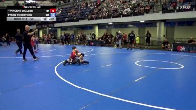 105 lbs Champ. Round 2 - Vincent Englese, ISI Wrestling Club vs Tysen Robertson, Midwest Xtreme Wrestling