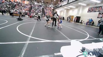 61 lbs 3rd Place - Lucas Smith, Pocola Youth Wrestling vs Sloan Burnett, Broken Arrow Wrestling Club