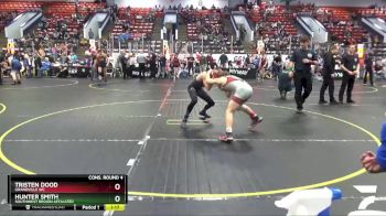 114 lbs Cons. Round 4 - Tristen Dood, Grandville WC vs Hunter Smith, Southwest Region Affiliated