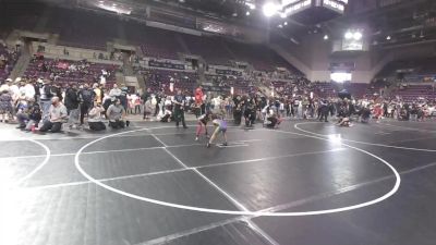 56.5-60.2 lbs Cons. Sub-semis - Zayliana Zavala Galvan, La Gente Wrestling Club vs Isabella Garcia, Duran Wrestling Club