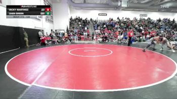 138 lbs 5th Place Match - Zaen Green, Kearney vs Ricky Martinez, Jefferson