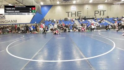 72+ 3rd Place Match - Remeese Jenks, Uintah Wrestling vs Eseta Afu, Team Pride Academy