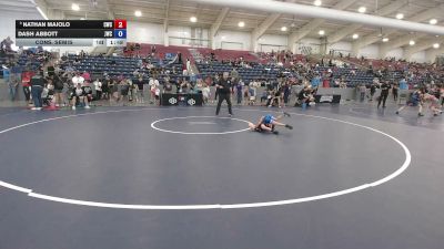 49 lbs Cons. Semis - Nathan Maiolo, Champions Wrestling Club vs Dash Abbott, JWC