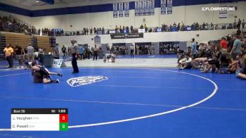 120 lbs Round Of 64 - James Vaughan, Sycamore High School vs Connor Powell, CMP Wrestling