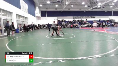 150 lbs Cons. Round 4 - TURNER YANAGISAWA, Mayfair vs Clyde Young, Mira Costa