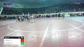 160 lbs Round Of 32 - Andrew Young, Blackwell vs Maximus Houston, Carver Middle School