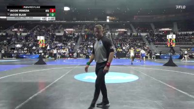 133 lbs Cons. Round 2 - Jacob Venezia, NYU vs Jacob Blair, Delaware Valley