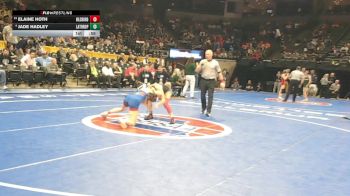 115 Class 1 lbs Cons. Round 2 - Elaine Hoth, Hillsboro vs Jade Hadley, Lathrop