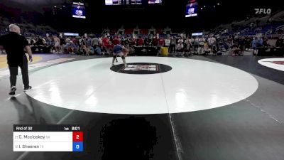 190 lbs Rnd Of 32 - Conor Mccloskey, GA vs Isaac Sheeren, TX