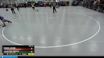 83 lbs Cons. Round 2 - Leonydes Peraza, Gladiator Wrestling vs Chase Jacobs, Michigan West Wrestling Club