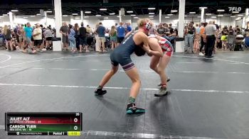 160 lbs Round 1 (6 Team) - Juliet Alt, U2 Upstate Uprising vs Carson Tuer, Red Devil WC