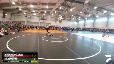 70 lbs Champ. Round 2 - Jameson Goodyear, Lake Travis Youth Association Wrestling Club vs Billy Hatfield, Star Wrestling Club