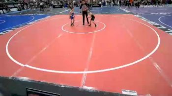 61 lbs Consi Of 16 #2 - Weylyn Kraxberger, Salem Elite Mat Club vs Ian Ensley, Marsing Youth Wrestling Club