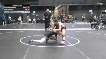 131 lbs Champ. Round 1 - Mariam Shariq, Baker University vs Bryce White, Oklahoma City University
