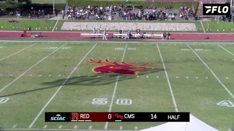 Replay: SCIAC Football Champ - Division 2 - 2024 Redlands vs CMS | Nov 16 @ 1 PM