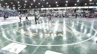 130 lbs 3rd Place Match - Easton Cook, Ellendale-Edgeley-Kulm vs John Boes, Stanley County AAU