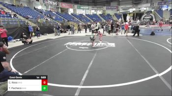 54 lbs Consolation - Carson Ross, Brighton WC vs Tyzano Pacheco, Brighton WC