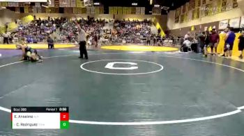 113 lbs Cons. Round 3 - Cesar Rodriguez, Coachella Valley vs Egan Anselmo, Aliso Niguel