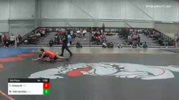 118 lbs 5th Place - Trinty Howard, Arizona Girls Wrestling vs Melody Hernandez, Cali Warriors