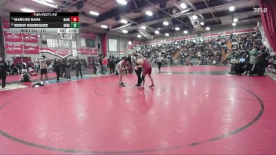 157 lbs Champ. Round 2 - Marcos Nava, Barstow vs Edwin Rodriguez, Desert Mirage