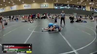 88 lbs Round 2 (6 Team) - Tyler Tuttle, Cali Red vs Tripp Farrington, CP Wrestling Academy