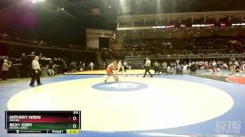 215 lbs Cons. Semi - Anthony Nixon, Merced vs Ricky Kiser, Nevada Union