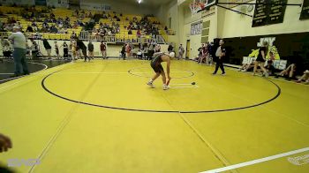 112 lbs Consi Of 8 #1 - Jacob Mangrum, Wagoner vs Jacob Justice, Tahlequah Wrestling Club