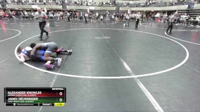 128 lbs Semifinal - Jaden Neunsinger, JARO Wrestling Academy vs Alexander Knowles, Askren Wrestling Academy