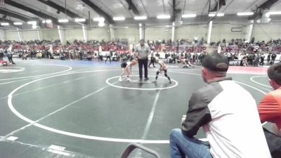69 lbs Quarterfinal - Cael Spitzer, Southwest Hammers vs Noah Goimarac, Badlands WC