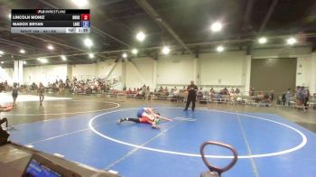 89 lbs Rr Rnd 1 - Lincoln Moniz, Houston Wrestling Club vs Madox Bryan, Lake Stevens WC