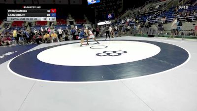 157 lbs Cons. Sub-rd Of 32 - David Daniels, CA vs Adam Grant, MN