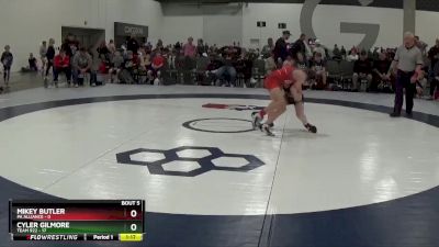 80 lbs Round 2 (6 Team) - Mikey Butler, PA Alliance vs Cyler Gilmore, Team 922