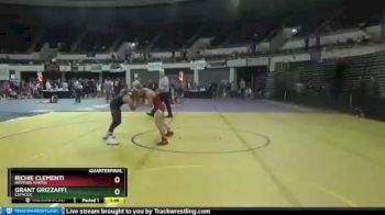 113 lbs Quarterfinal - Richie Clementi, Brother Martin vs Grant Grizzaffi, Catholic