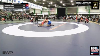 215 kg Rr Rnd 5 - Joseph Favia, Izzy Style Wrestling vs Sam Howard, Maurer Coughlin Wrestling Club