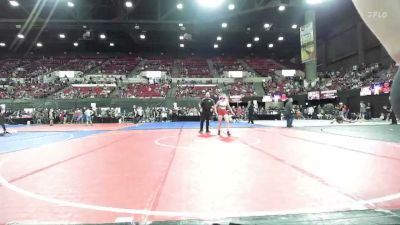 109 lbs Semifinal - Avery LeBlanc, Powell Wrestling Club vs Mackenzie Dolan, Team Real Life