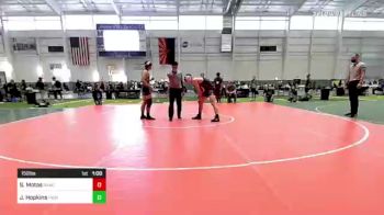 152 lbs 2nd Place - Jared Hopkins, Pioneer Grappling vs Sunniboy Motas, Rancho Bernardo WC