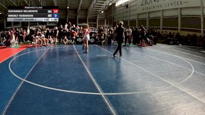 125 lbs Cons. Round 2 - Tynlee Petersen, Arizona vs Tatiana Alvarado, California