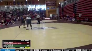 285 lbs Cons. Round 1 - Jaylin Smith, North Iowa Area Community College vs Sam Fleming, Graceland University