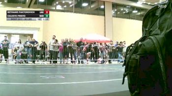80 lbs Quarterfinal - Bethanie Faktorovich, Lawc vs Celeste Prieto, Warriors WC