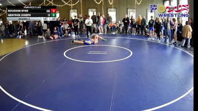 145-162 lbs Round 3 - Rockson Ryer, Unattached vs Grayson Joseph, Area 51