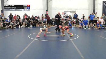 25 lbs Rr Rnd 5 - Sophia Schulz, MGW Bittersweet Mint - W vs Annagail Little, Carolina Gold