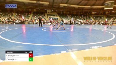 80 lbs Semifinal - Vito Naljayan, Mat Assassins vs Cayden Mango, Collum Trained