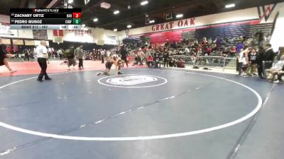 157 lbs Cons. Round 1 - Pedro Munoz, Chaffey vs Zachary Ortiz, Rancho Verde