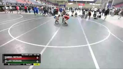 143-148 lbs Round 2 - Gabriel Metzler, WI vs Killian Vaughan, KS