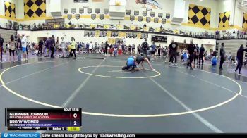 102 lbs Quarterfinal - Germaine Johnson, Red Cobra Wrestling Academy vs Brody Weimer, Contenders Wrestling Academy