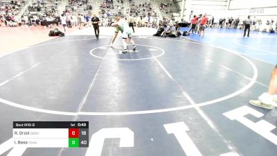 195 lbs Rr Rnd 3 - Robert Orzol, OBWC Goblins vs Isaac Basa, Team Big Dills - SFWC