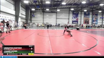 68 lbs Rd# 4- 2:00pm Friday Final Pool - Conner Haynes, Nauman Green vs Johnattan Martinez, No Escape W.A.