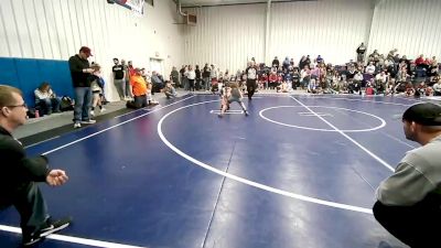 64 lbs Consolation - Brantley Bradshaw, Dark Cloud Wrestling Club vs Tristan Wilson (Monk), Fort Gibson Youth Wrestling