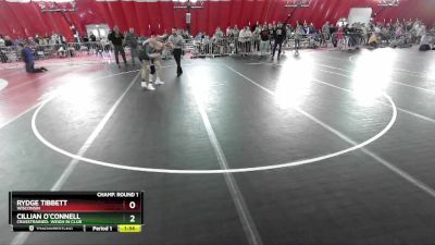 120 lbs Champ. Round 1 - Cillian O`Connell, CrassTrained: Weigh In Club vs Rydge Tibbett, Wisconsin