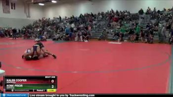 170 lbs Champ. Round 2 - Kaleb Cooper, Berthoud vs Kobe Prior, Bayfield